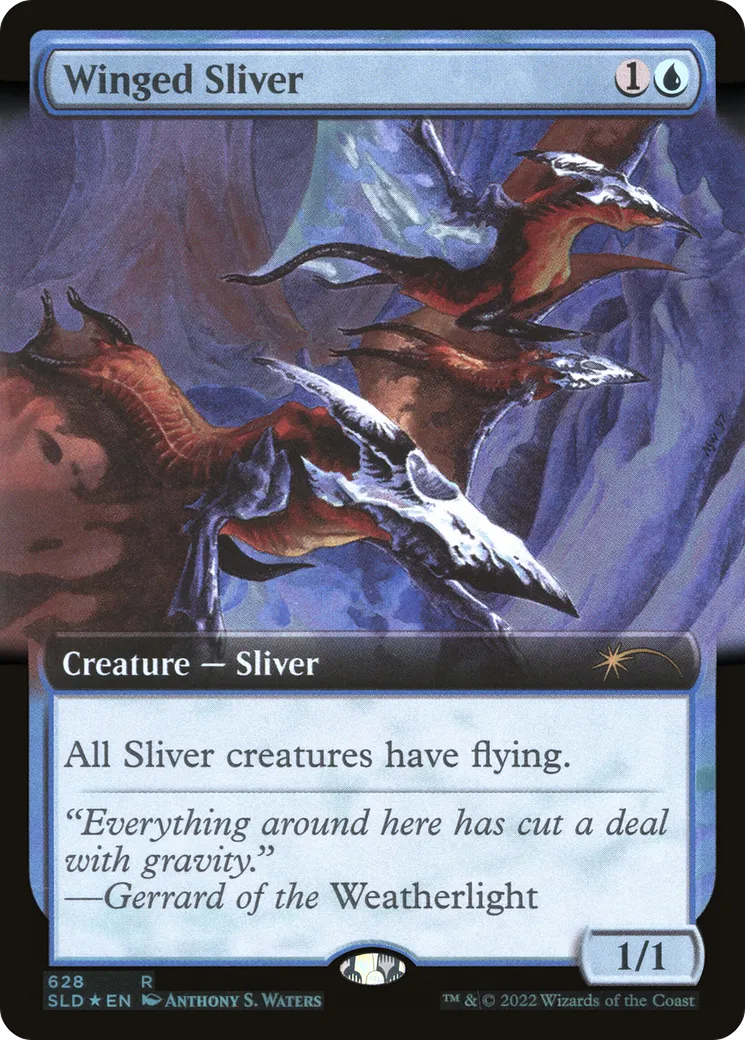 Winged Sliver — Secret Lair Drop — Magic: The Gathering