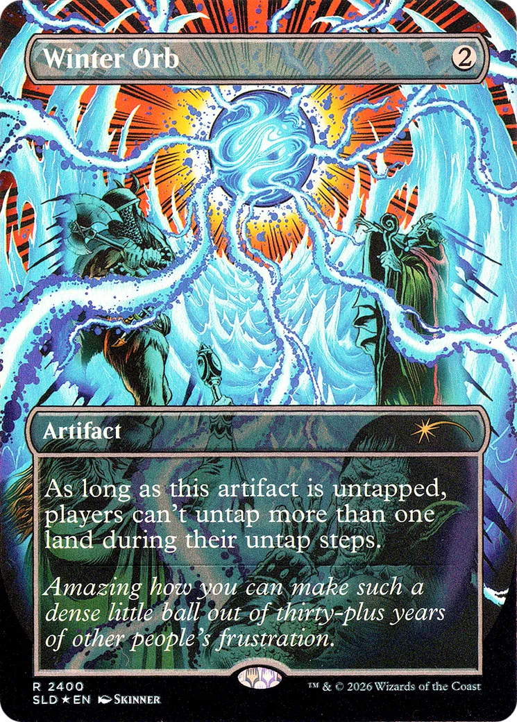 Orbe de l'hiver — Secret Lair Drop — Magic: The Gathering