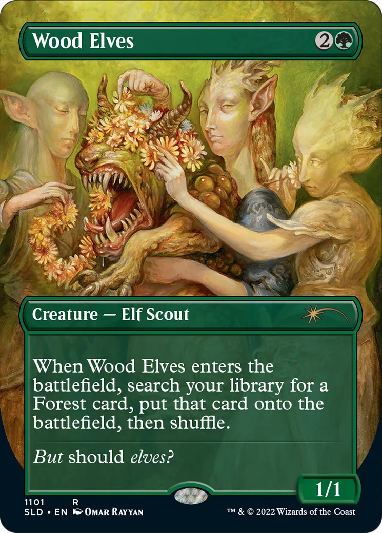 Wood Elves — Secret Lair Drop — Magic: The Gathering