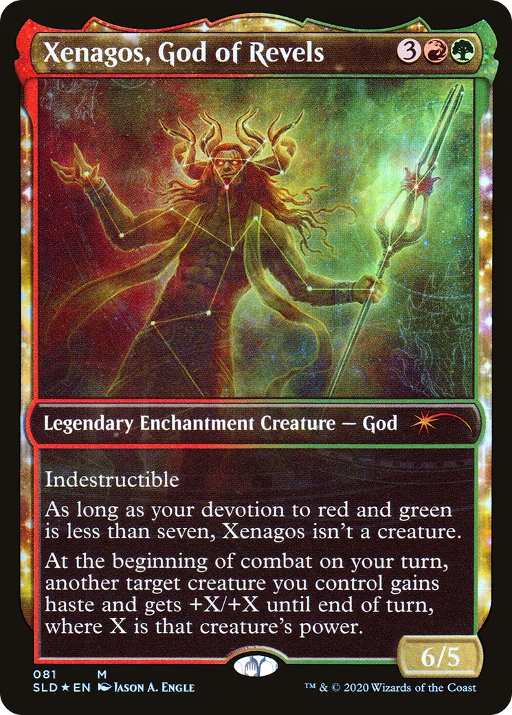Xenagos, God of Revels — Secret Lair Drop — Magic: The Gathering