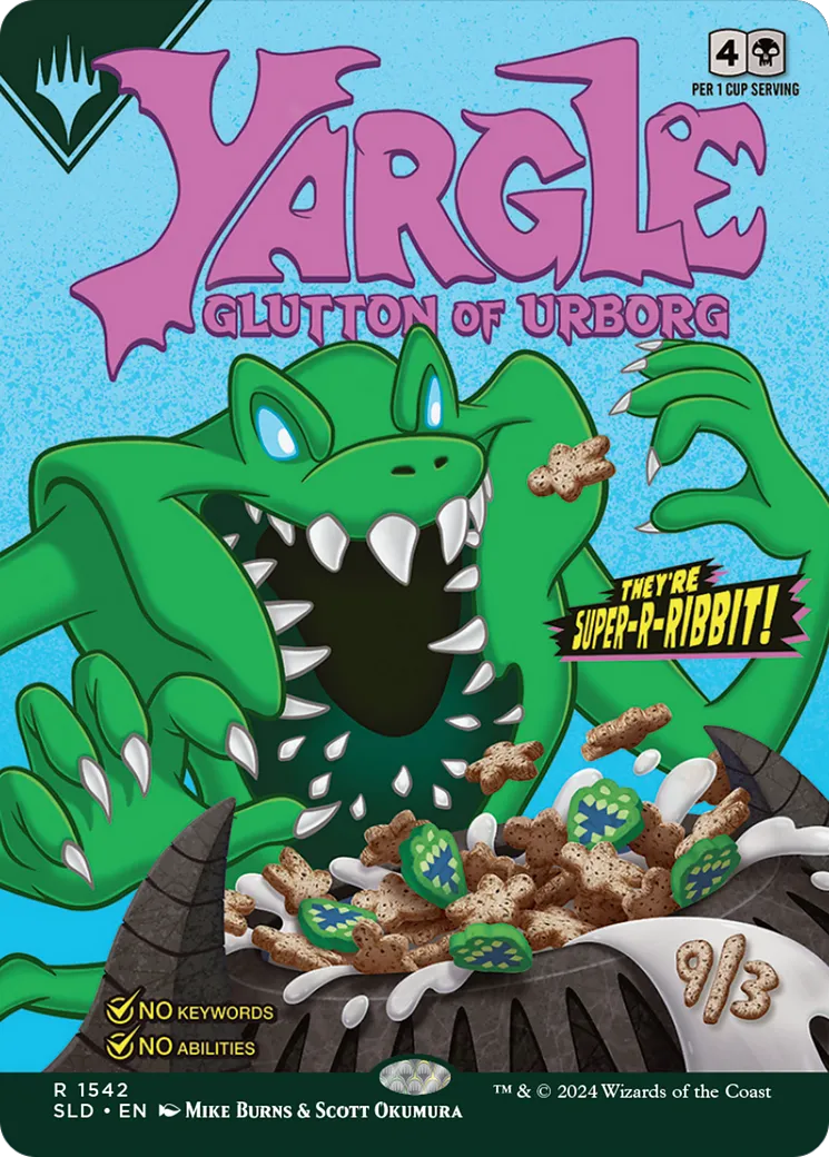 Yargle, Glutton of Urborg — Secret Lair Drop — Magic: The Gathering