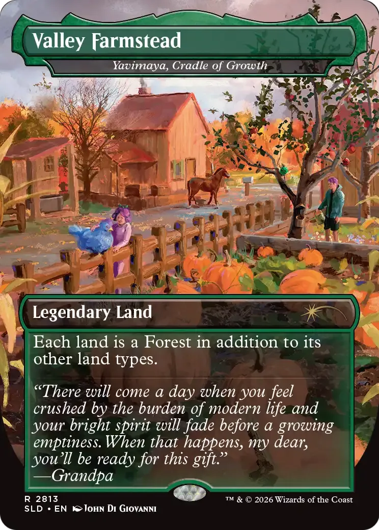 Yavimaya, Cradle of Growth — Secret Lair Drop — Magic: The Gathering