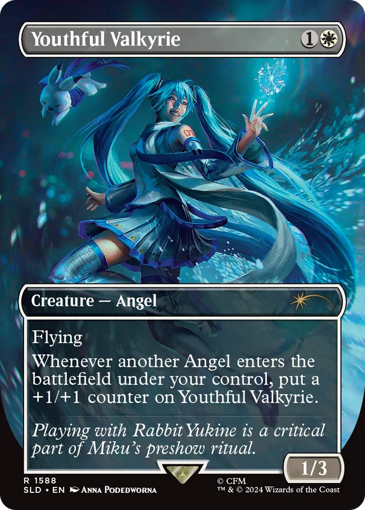 Youthful Valkyrie — Secret Lair Drop — Magic: The Gathering