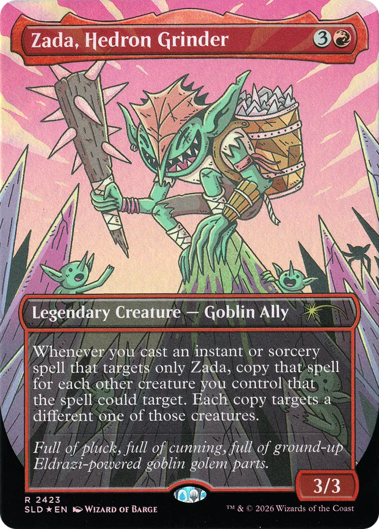 Zada, broyeuse d'hèdron — Secret Lair Drop — Magic: The Gathering