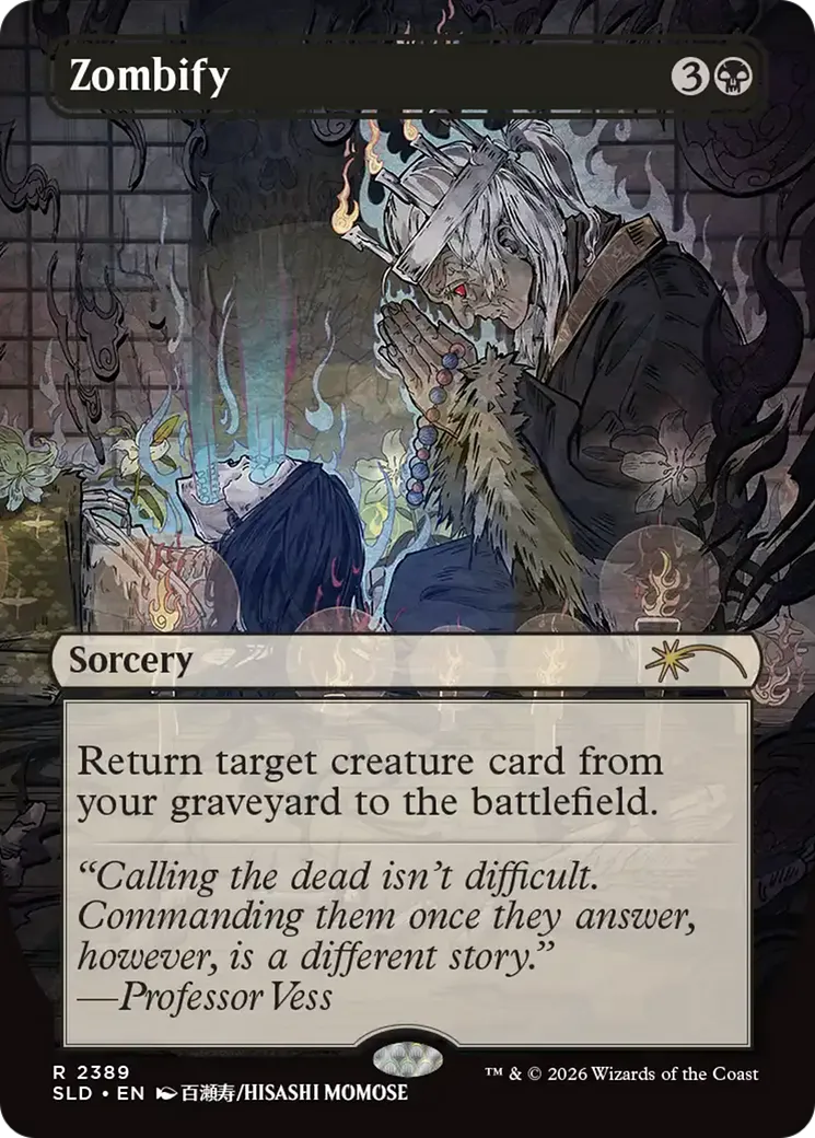 Zombify — Secret Lair Drop — Magic: The Gathering
