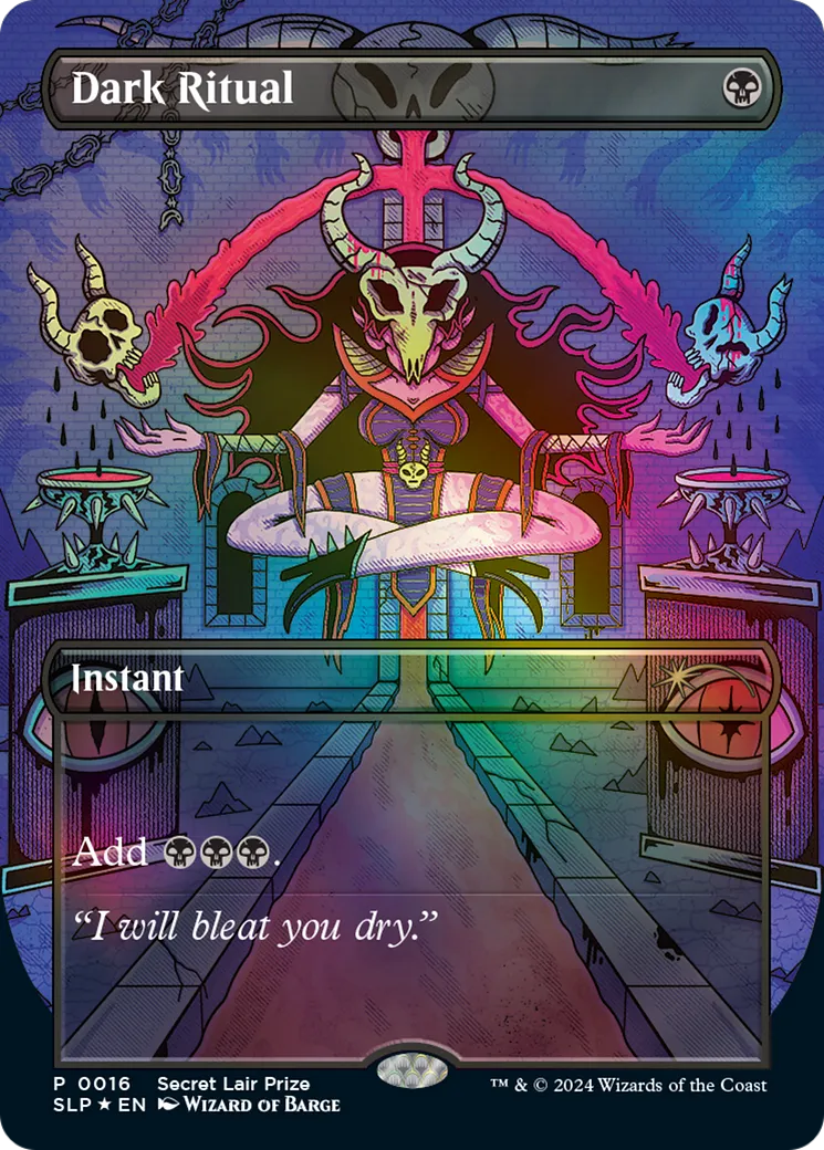 Dark Ritual — Secret Lair Promo — Magic: The Gathering