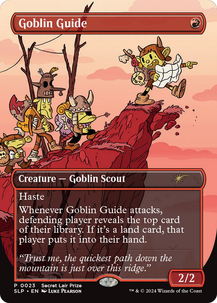 Goblin Guide — Secret Lair Promo — Magic: The Gathering