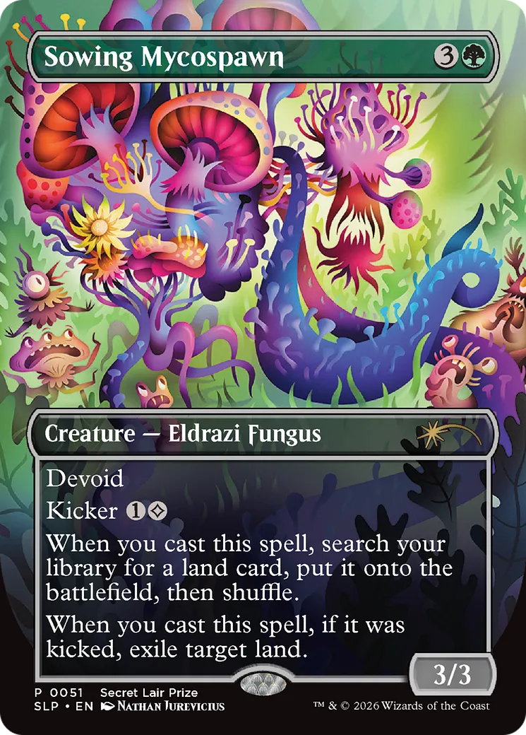 Myco-engeance féconde — Secret Lair Promo — Magic: The Gathering