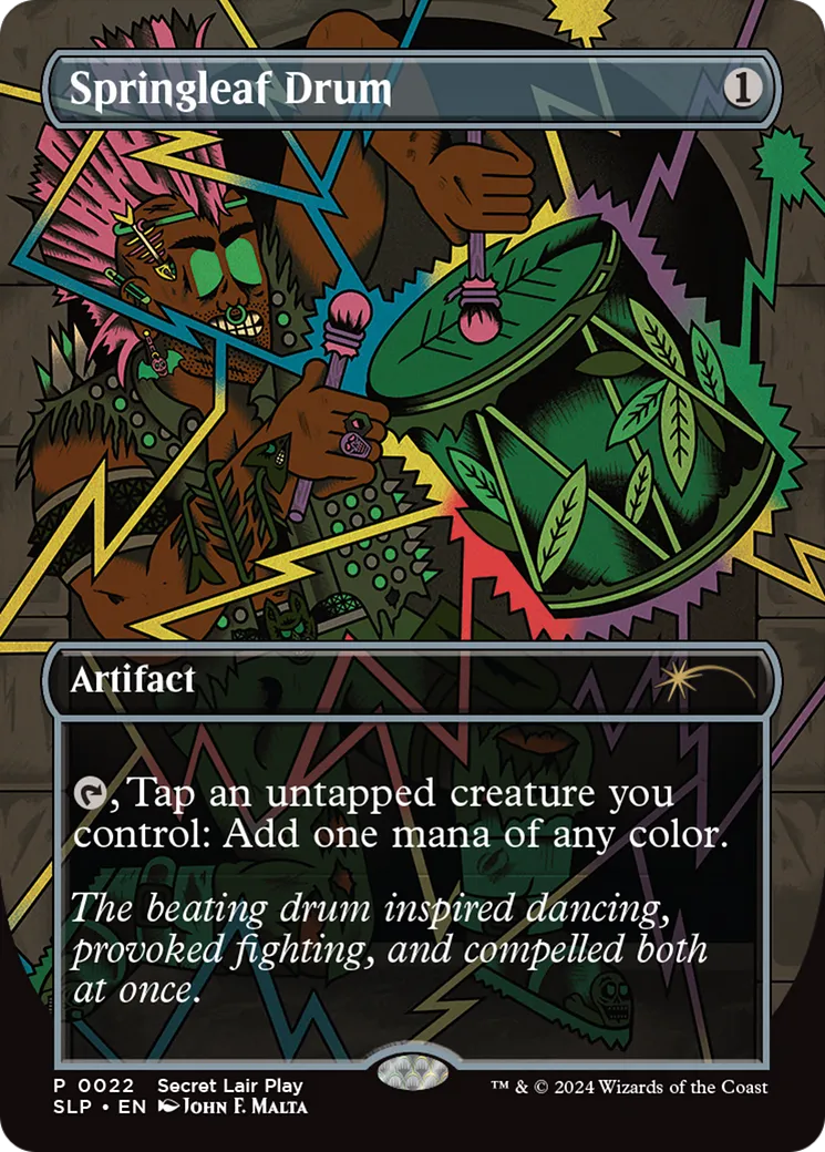Tambour de sautefeuille — Secret Lair Promo — Magic: The Gathering