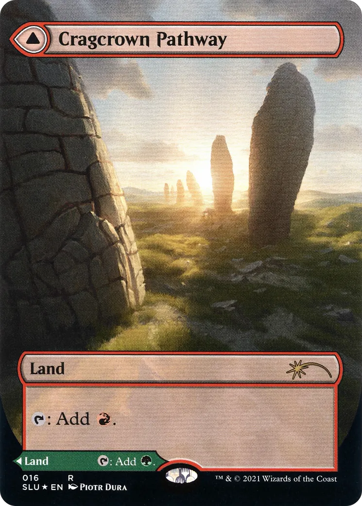 Cragcrown Pathway // Timbercrown Pathway from Secret Lair: Ultimate Edition - Magic: The Gathering