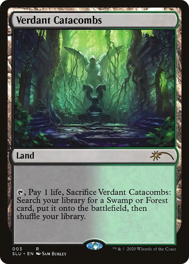 Verdant Catacombs — Secret Lair: Ultimate Edition — Magic: The Gathering