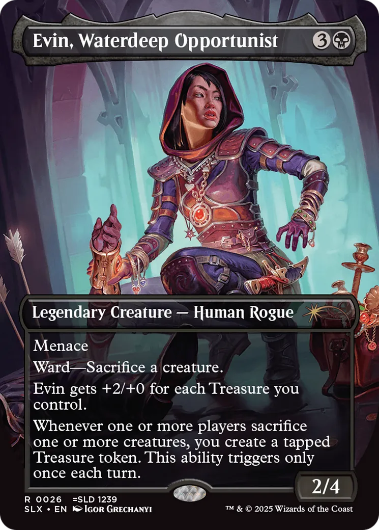 Evin, Waterdeep Opportunist — Universes Within — Magic: The Gathering