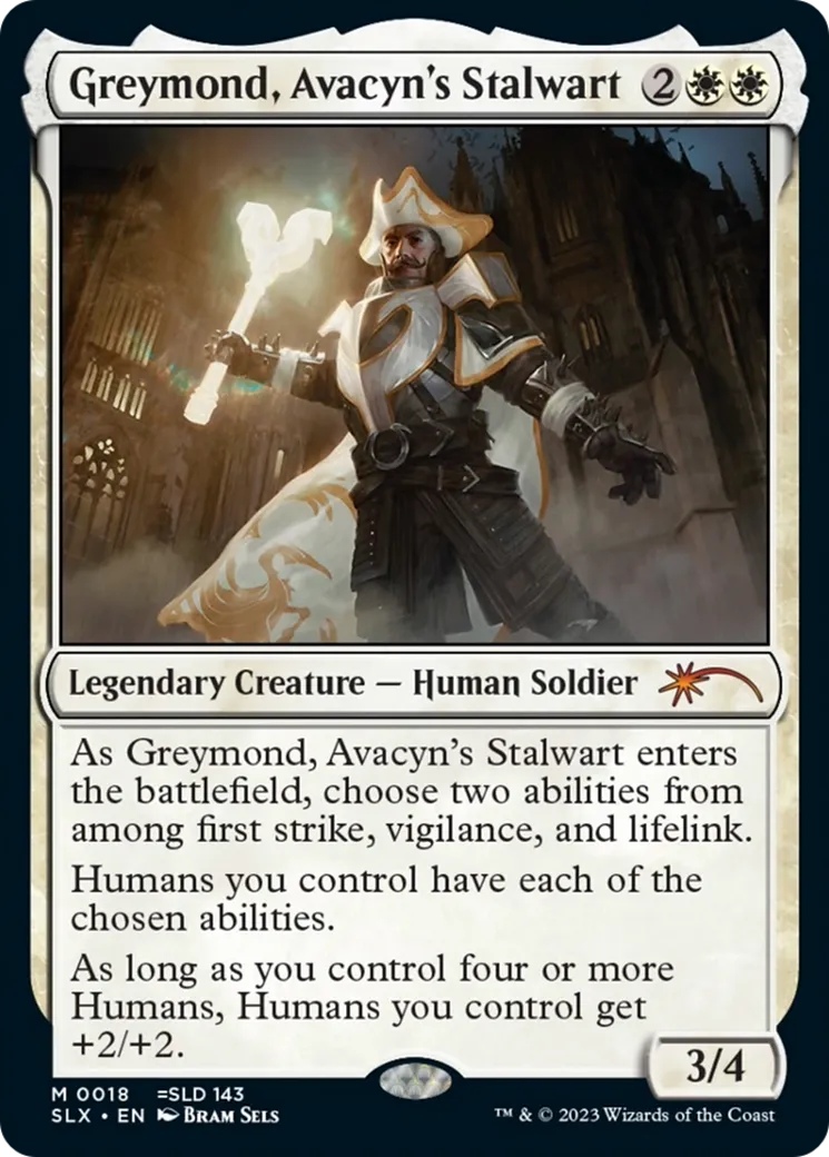 Greymond, Avacyn's Stalwart — Universes Within — Magic: The Gathering