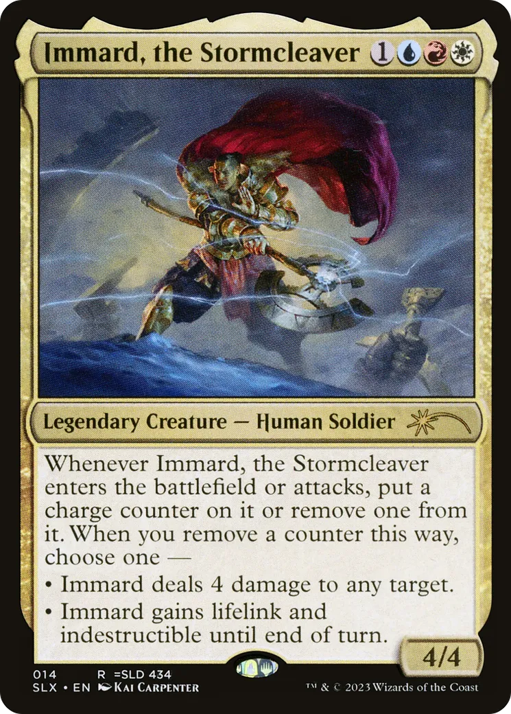 Immard, the Stormcleaver — Universes Within — Magic: The Gathering