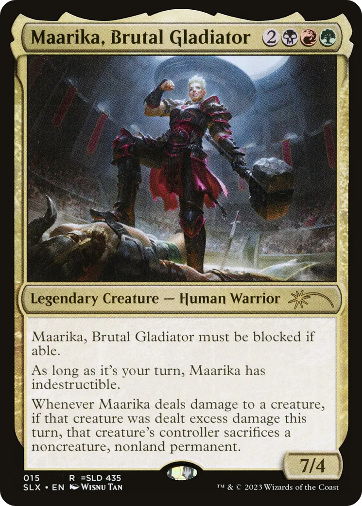 Maarika, Brutal Gladiator — Universes Within — Magic: The Gathering