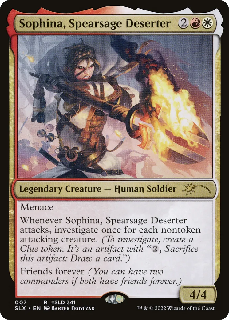 Sophina, Spearsage Deserter — Universes Within — Magic: The Gathering