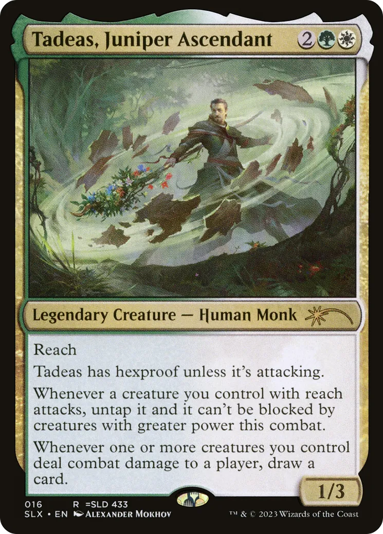 Tadeas, Juniper Ascendant — Universes Within — Magic: The Gathering