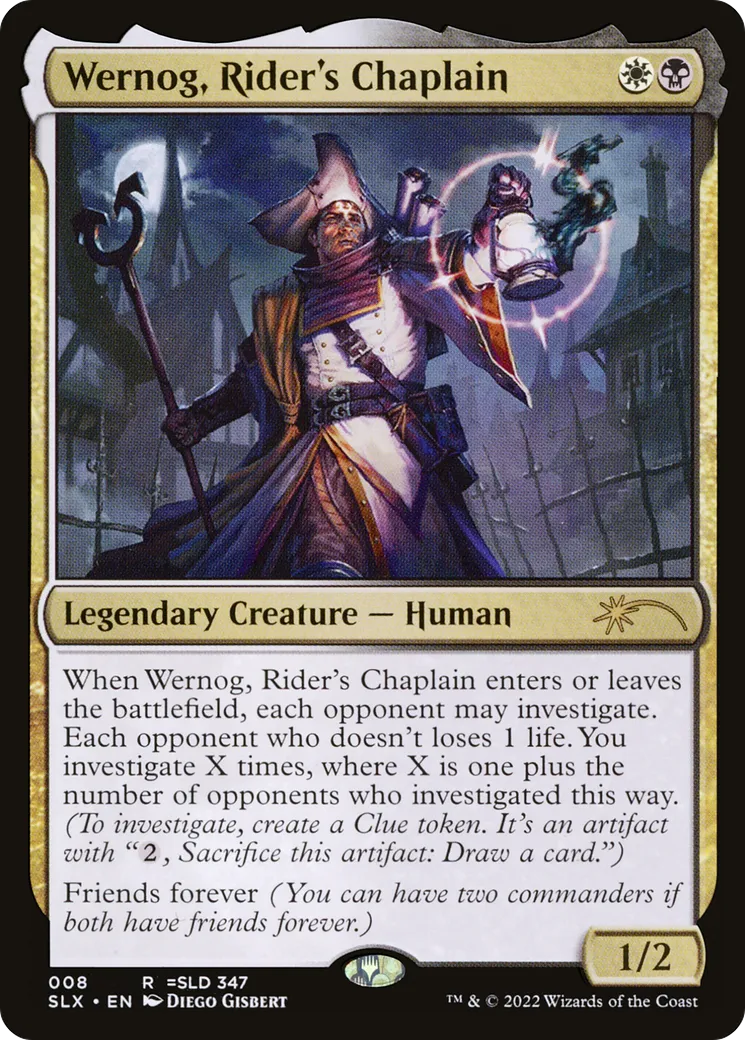 Wernog, Rider's Chaplain — Universes Within — Magic: The Gathering