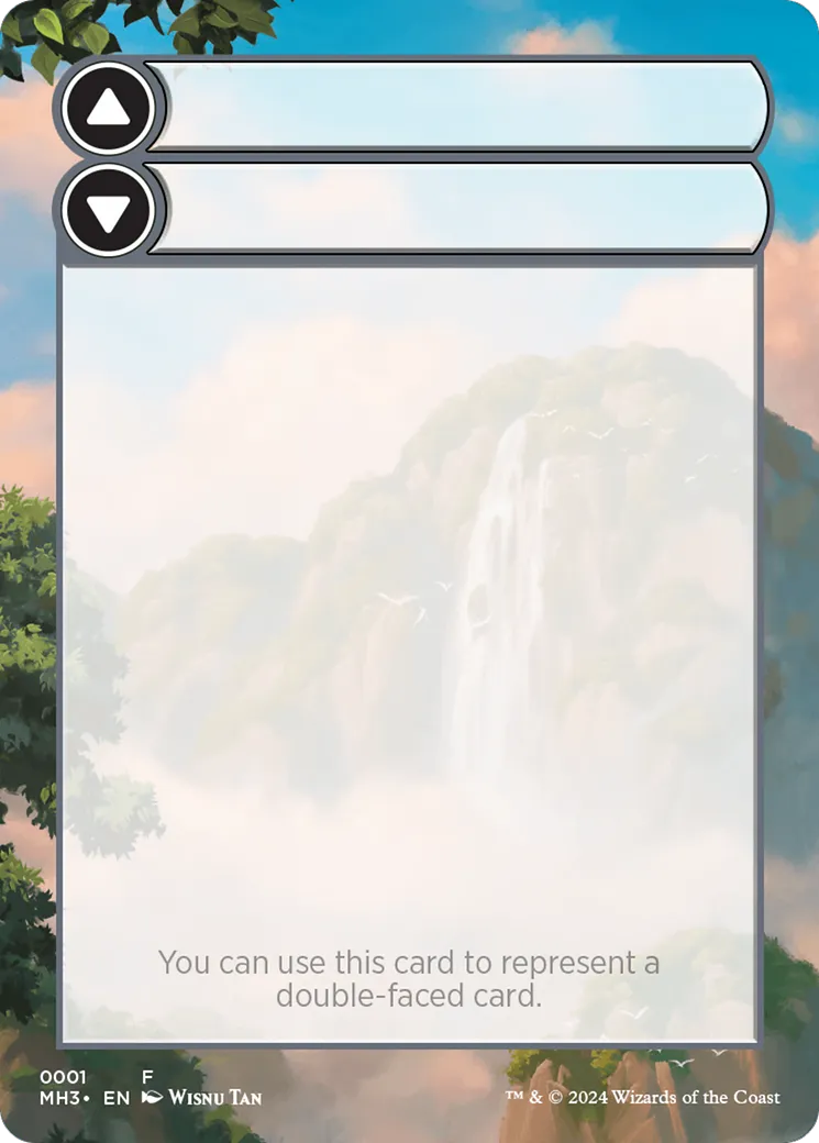 Double-Faced Substitute Card — Modern Horizons 3 Substitute Cards — Magic: The Gathering
