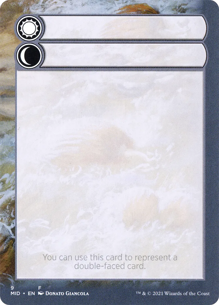 Double-Faced Substitute Card — Innistrad: Midnight Hunt Substitute Cards — Magic: The Gathering