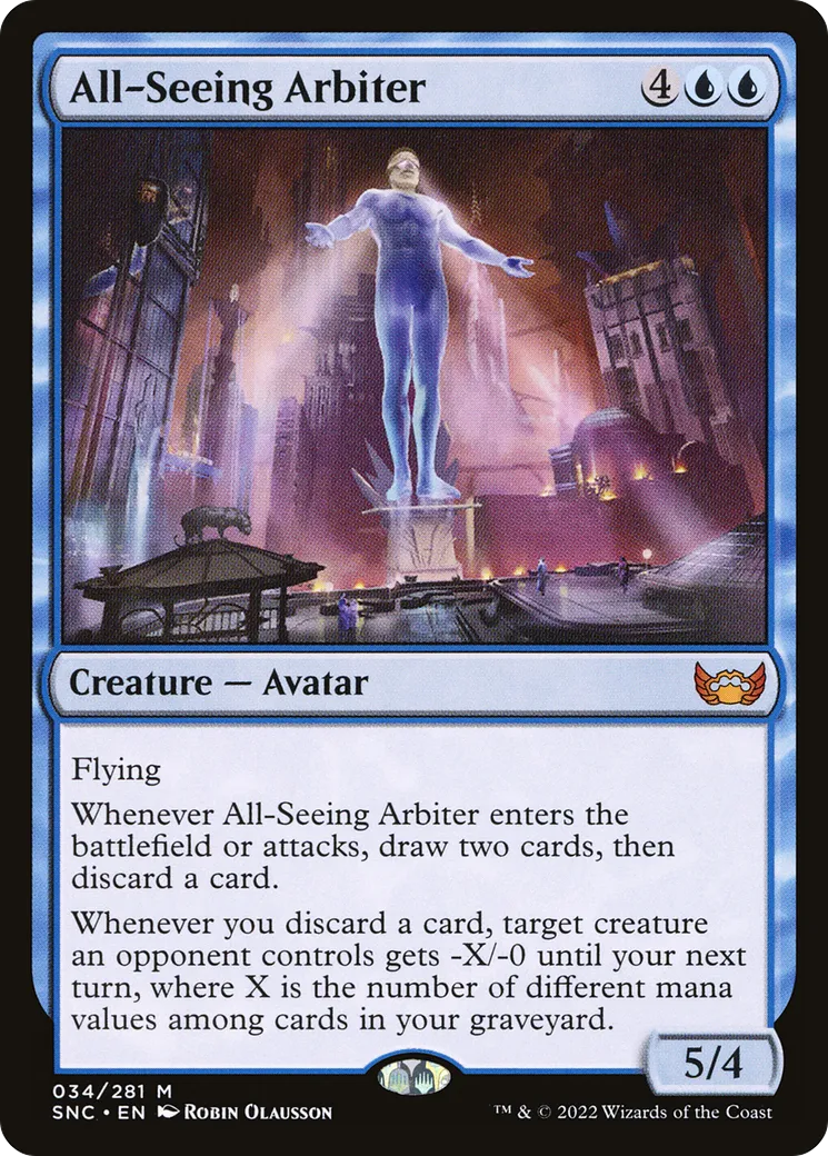 All-Seeing Arbiter — Streets of New Capenna — Magic: The Gathering