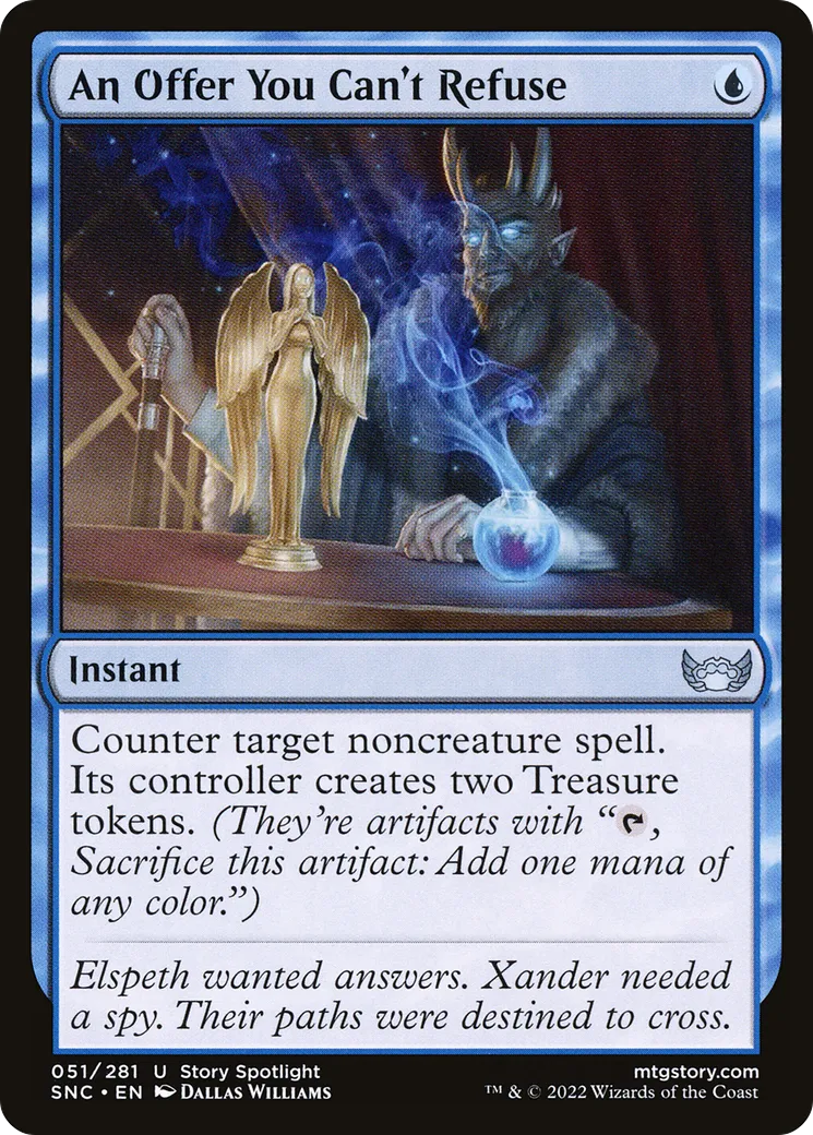 Une offre qui ne se refuse pas — Streets of New Capenna — Magic: The Gathering