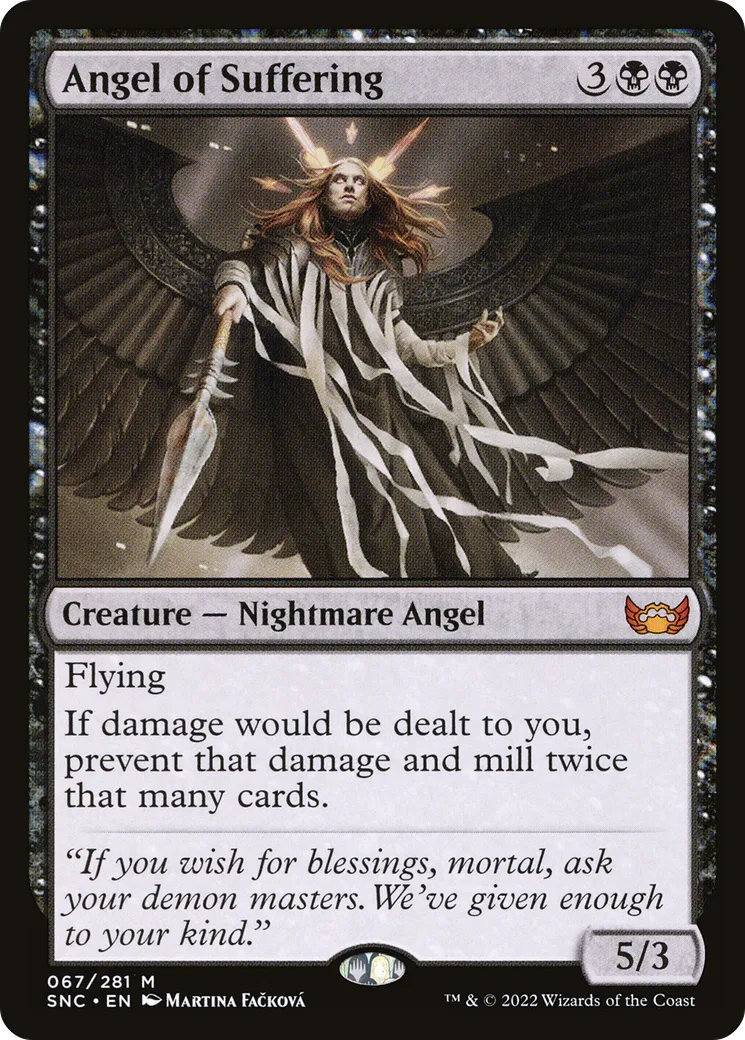 Angel of Suffering — Streets of New Capenna — Magic: The Gathering
