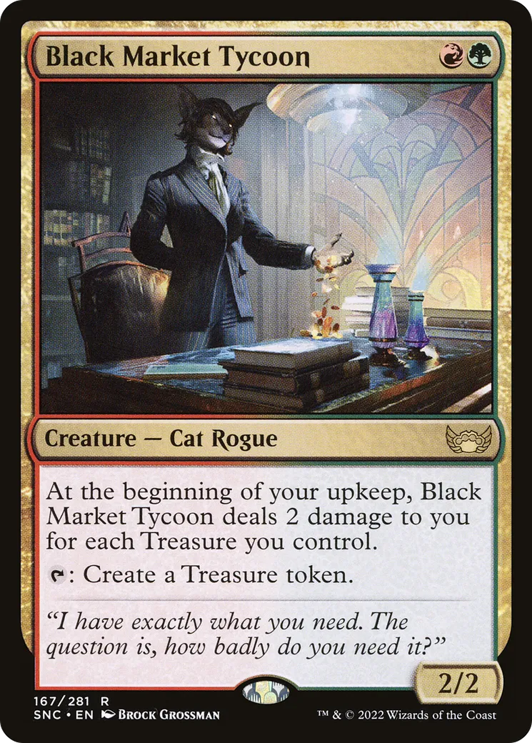 Magnat du marché noir — Streets of New Capenna — Magic: The Gathering