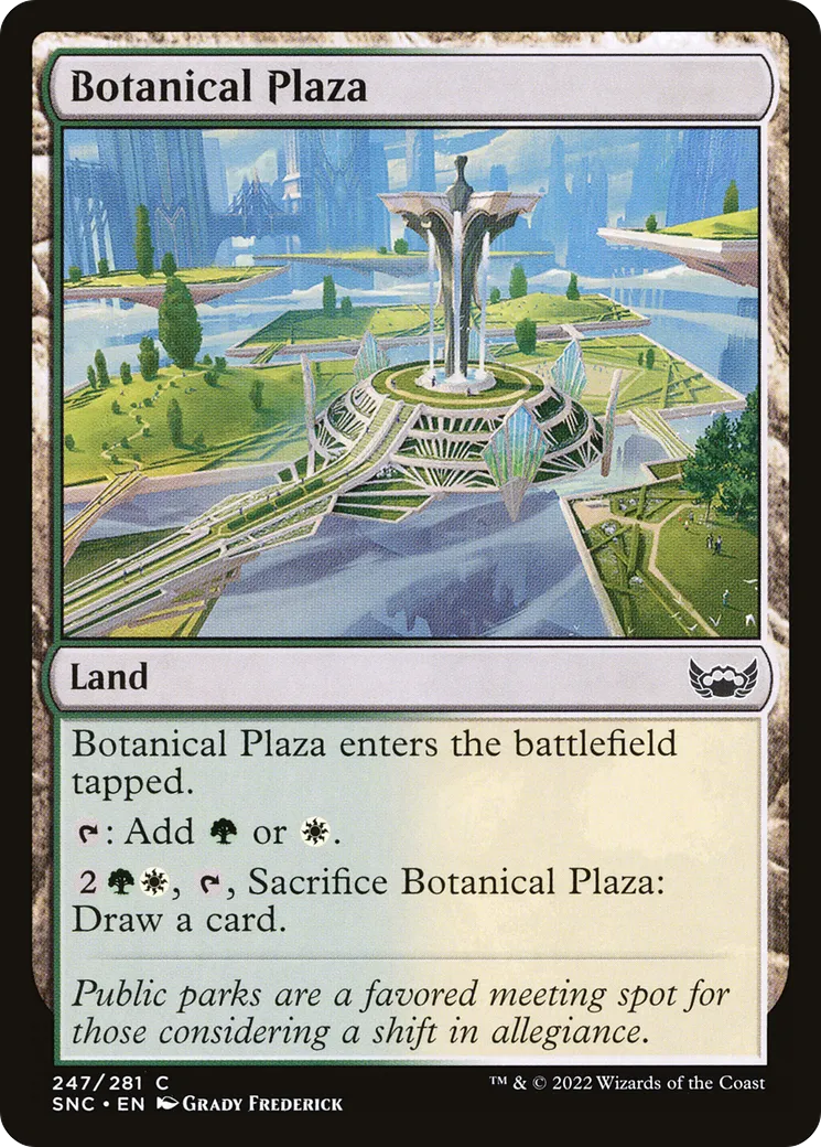 Botanical Plaza — Streets of New Capenna — Magic: The Gathering