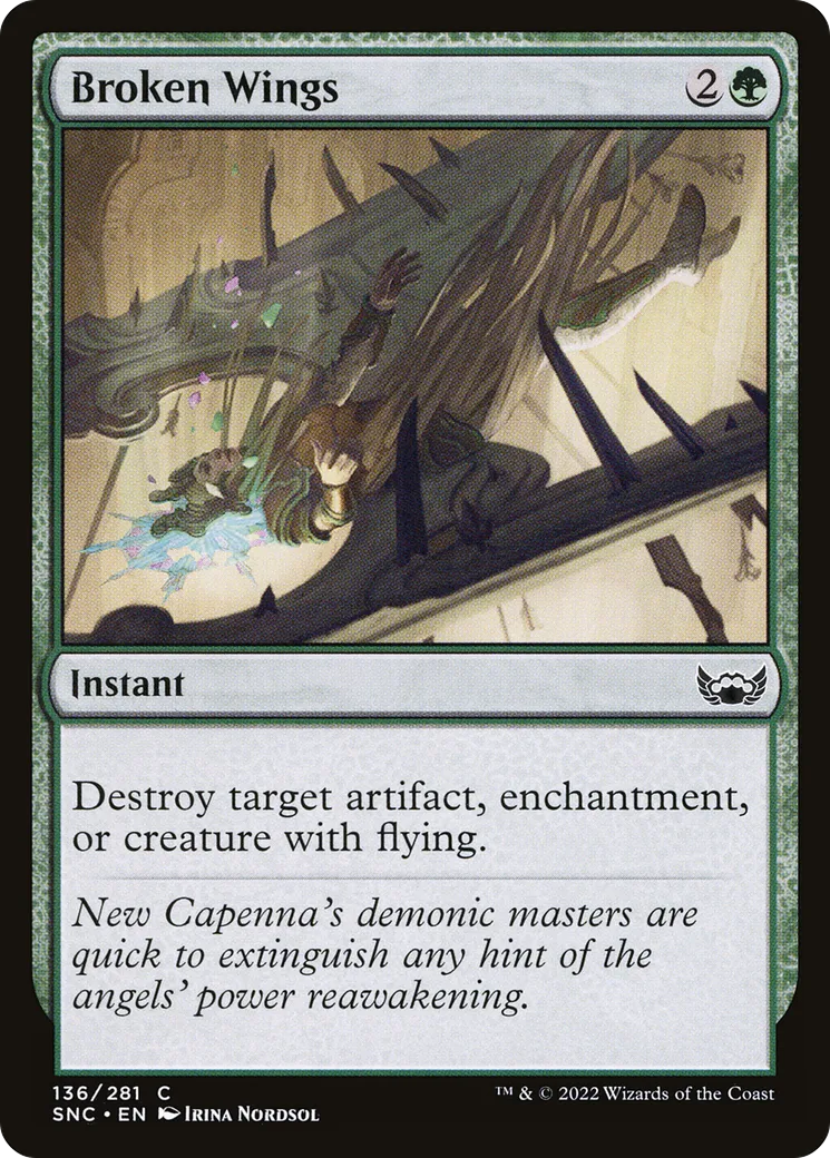 Ailes brisées — Streets of New Capenna — Magic: The Gathering