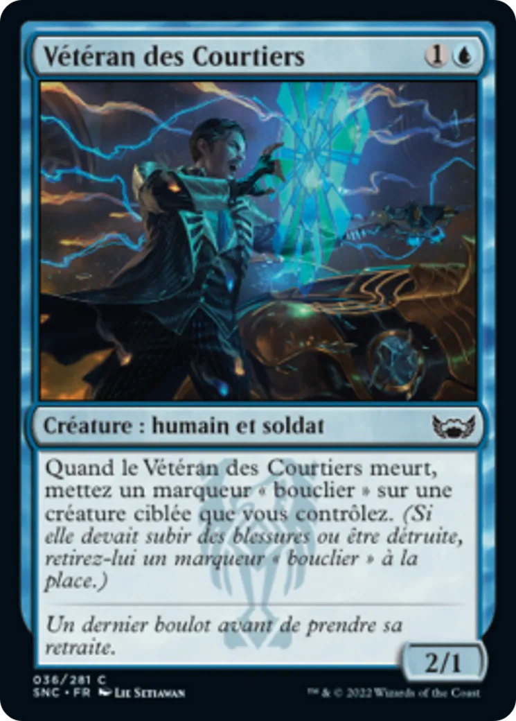 Vétéran des Courtiers — Streets of New Capenna — Magic: The Gathering