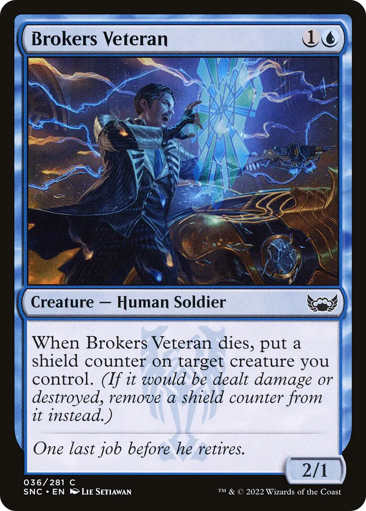 Vétéran des Courtiers — Streets of New Capenna — Magic: The Gathering