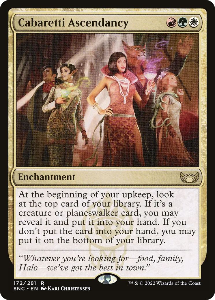 Ascendance des Cabaretti — Streets of New Capenna — Magic: The Gathering