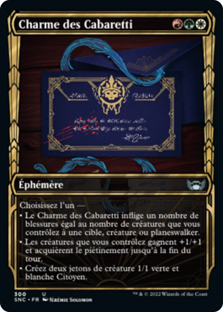 Charme des Cabaretti — Streets of New Capenna — Magic: The Gathering