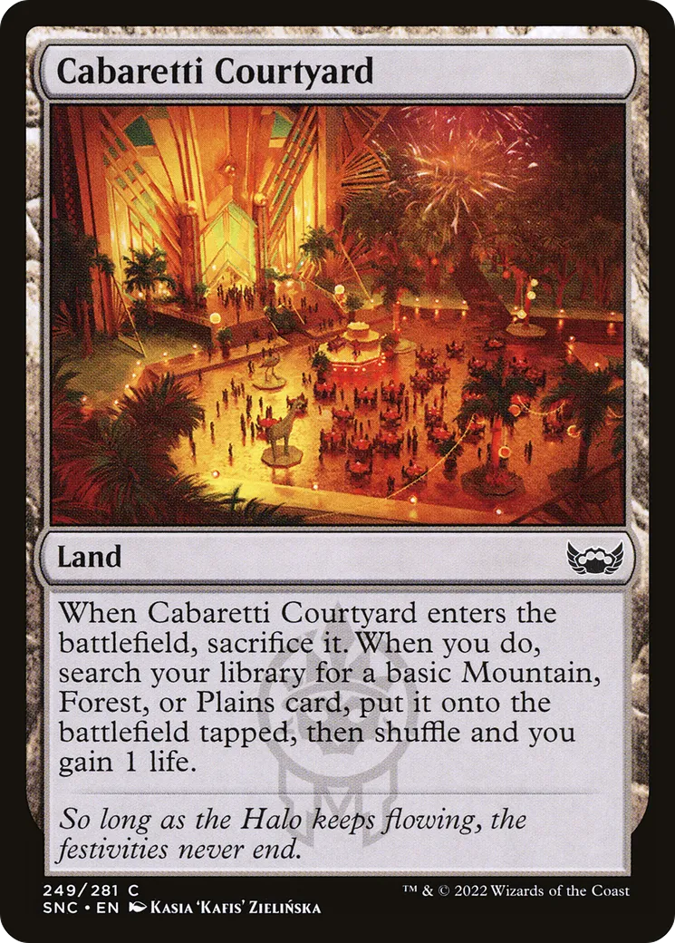 Cour des Cabaretti — Streets of New Capenna — Magic: The Gathering