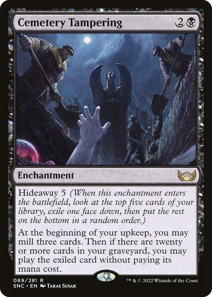 Cemetery Tampering — Streets of New Capenna — Magic: The Gathering
