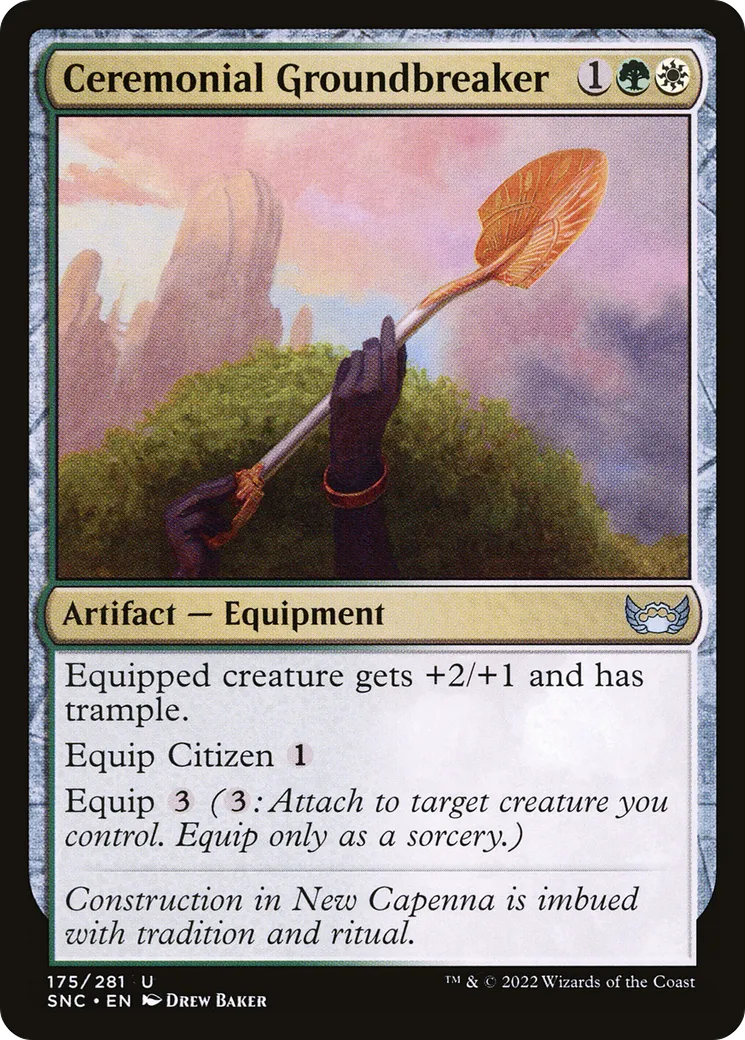 Pelle de cérémonie — Streets of New Capenna — Magic: The Gathering