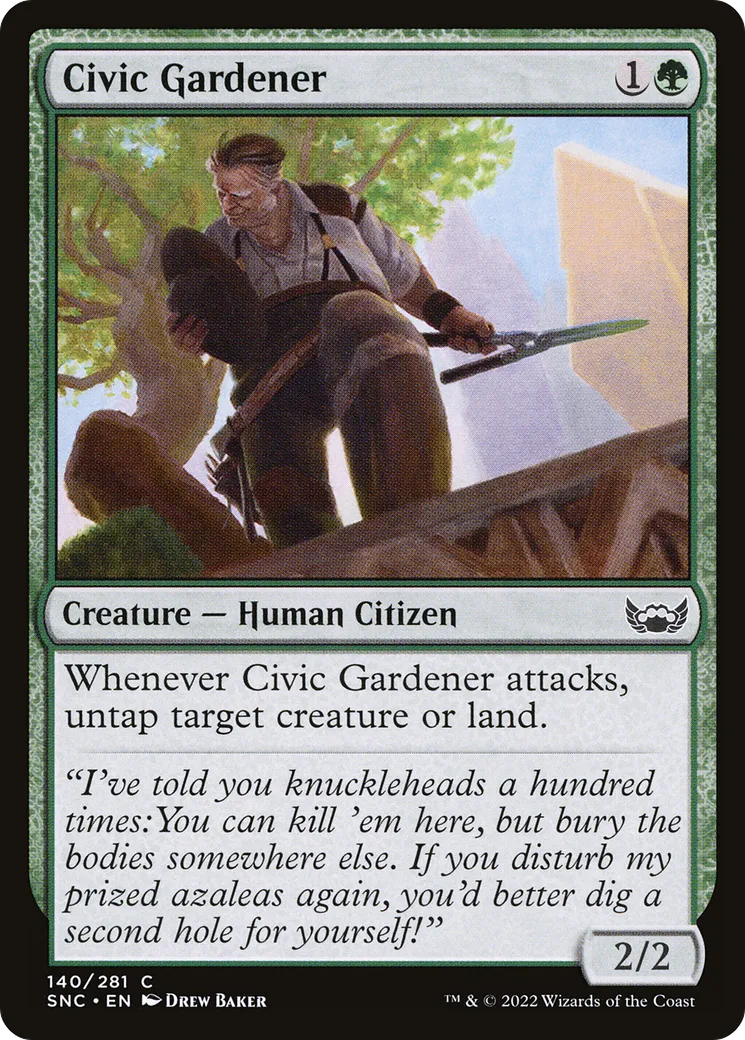 Civic Gardener — Streets of New Capenna — Magic: The Gathering