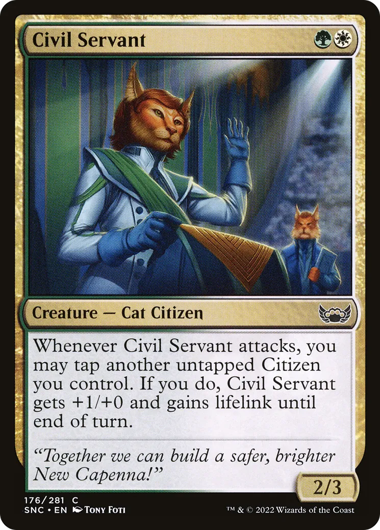 Civil Servant — Streets of New Capenna — Magic: The Gathering