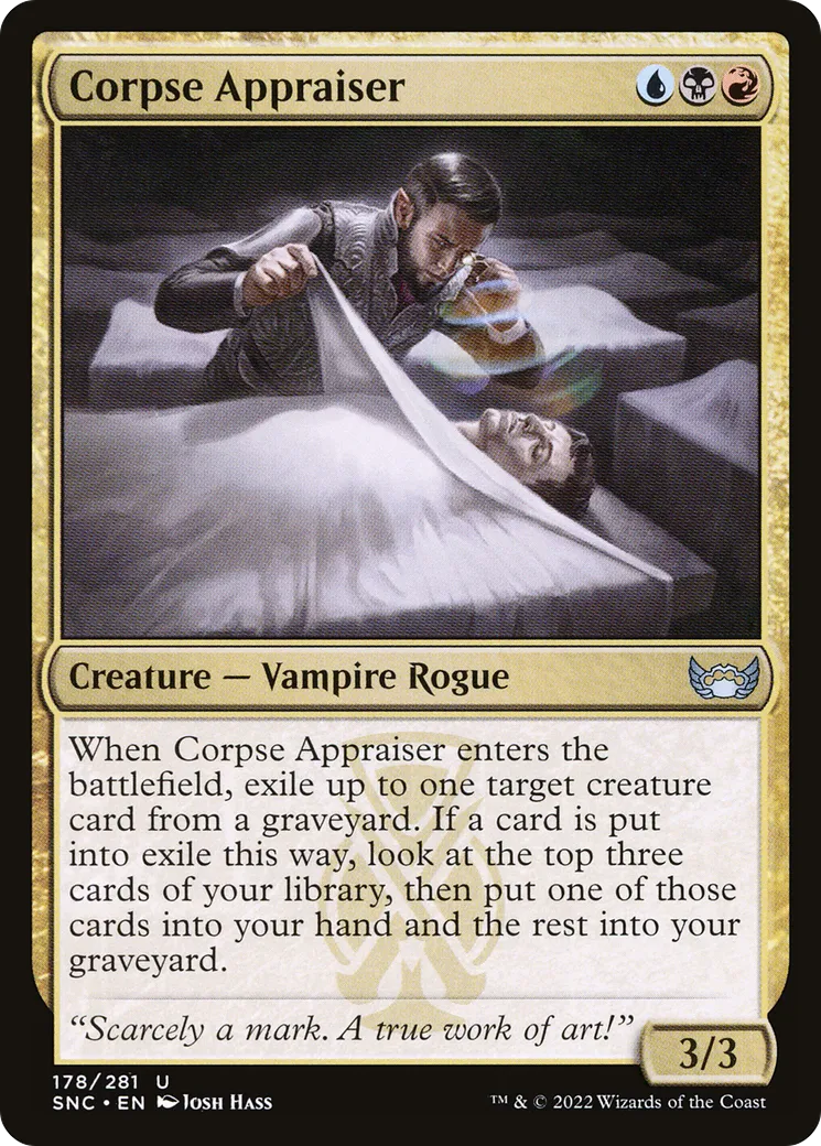 Corpse Appraiser — Streets of New Capenna — Magic: The Gathering