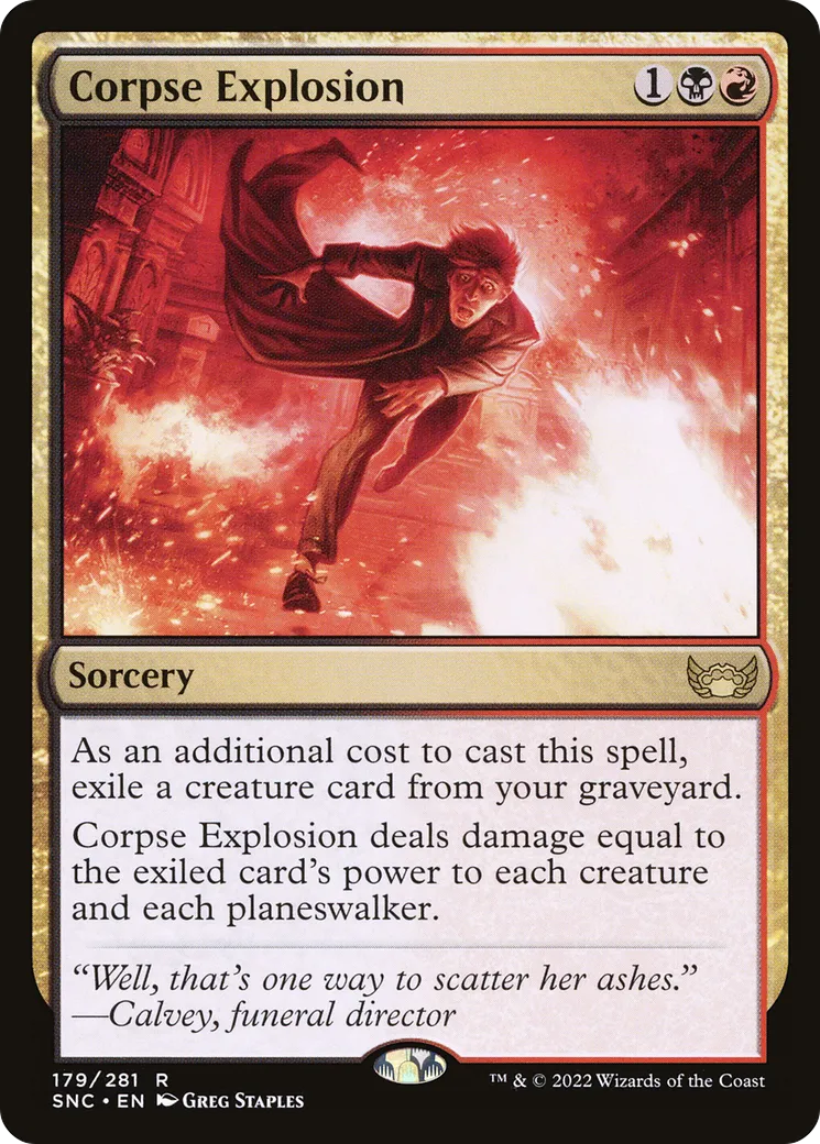 Corpse Explosion — Streets of New Capenna — Magic: The Gathering