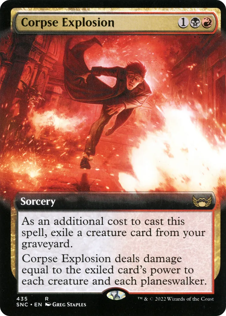 Explosion de cadavres — Streets of New Capenna — Magic: The Gathering