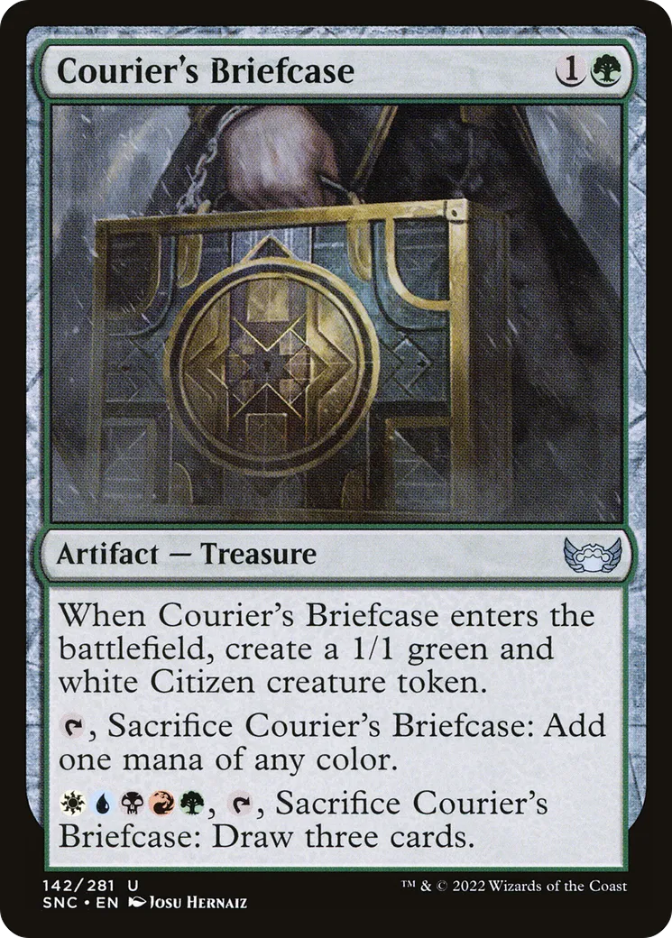 Mallette du messager — Streets of New Capenna — Magic: The Gathering