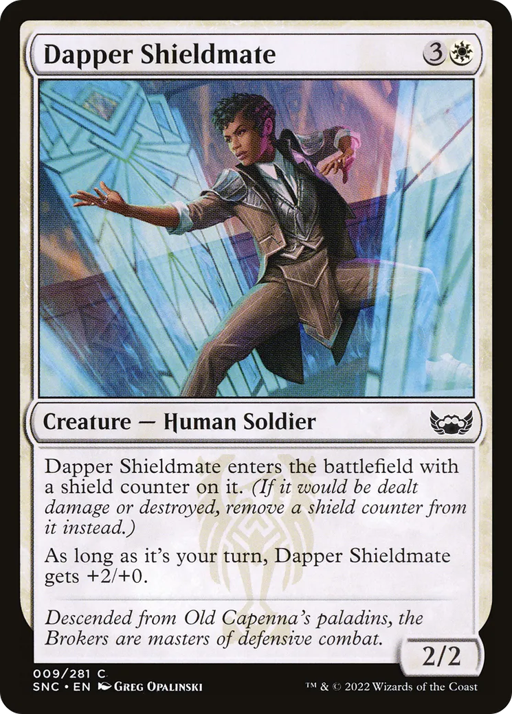 Dapper Shieldmate — Streets of New Capenna — Magic: The Gathering