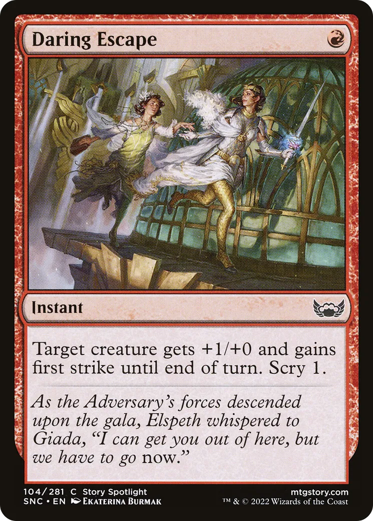 Évasion audacieuse — Streets of New Capenna — Magic: The Gathering