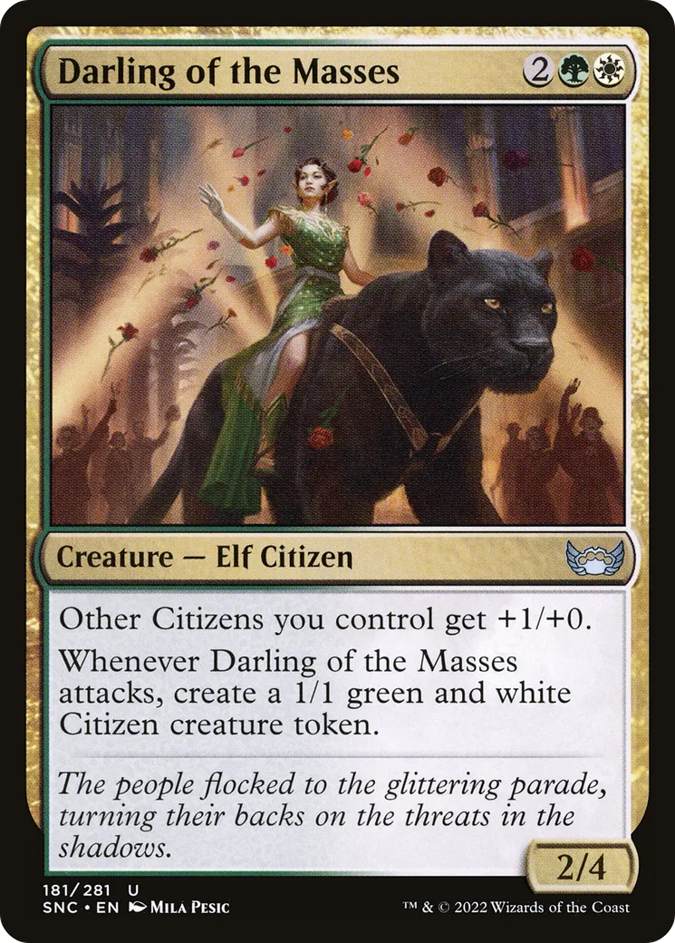 Coqueluche du public — Streets of New Capenna — Magic: The Gathering