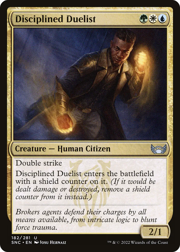 Duelliste discipliné — Streets of New Capenna — Magic: The Gathering