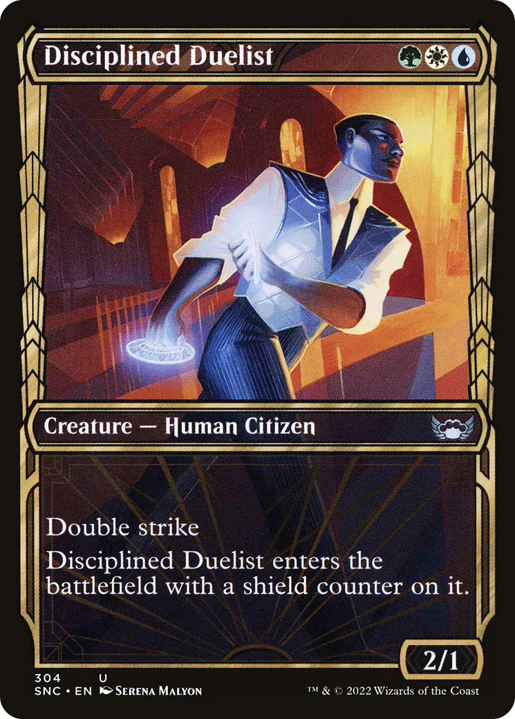Disciplined Duelist — Streets of New Capenna — Magic: The Gathering
