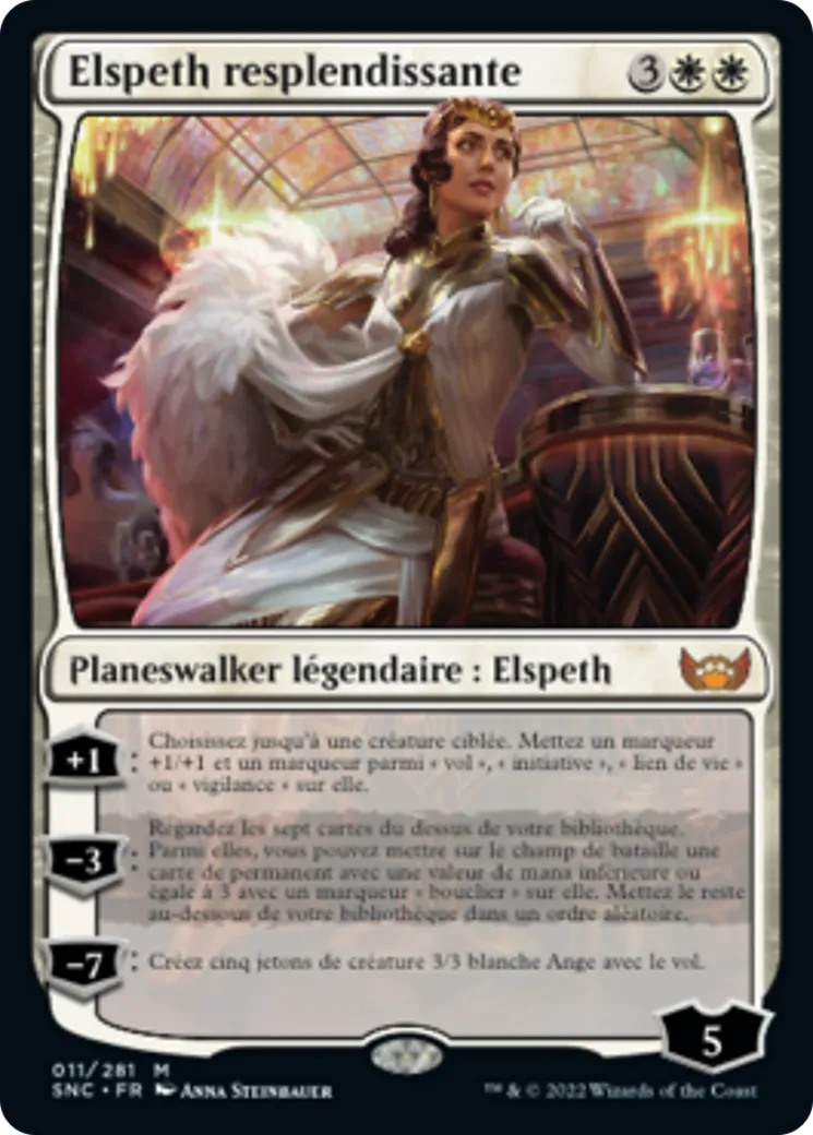Elspeth resplendissante — Streets of New Capenna — Magic: The Gathering