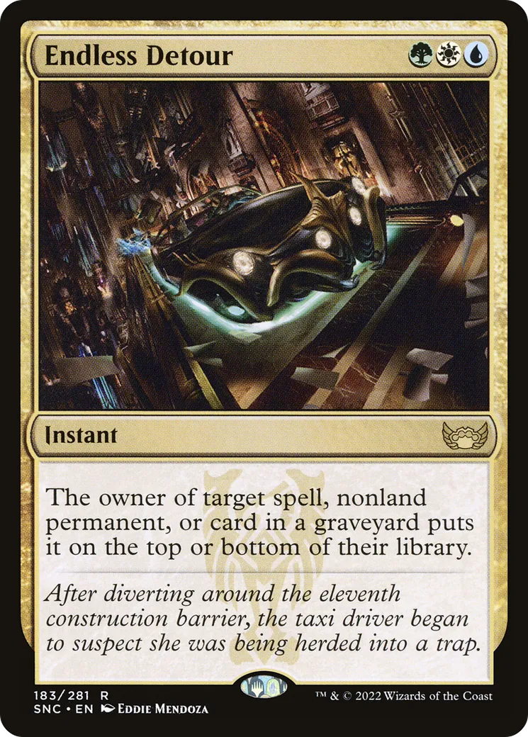 Déviation sans fin — Streets of New Capenna — Magic: The Gathering